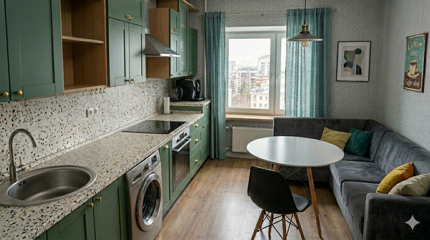 После: поосле уборки с ИИ